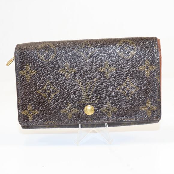 Louis Vuitton Monogram Canvas Trifold Wallet | Made in France | Vintage - Picture 1 of 8